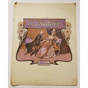 Sheet Music- The Flatterer (La Lisonjera) by C. Chaminade Op. 59 Antique 1909